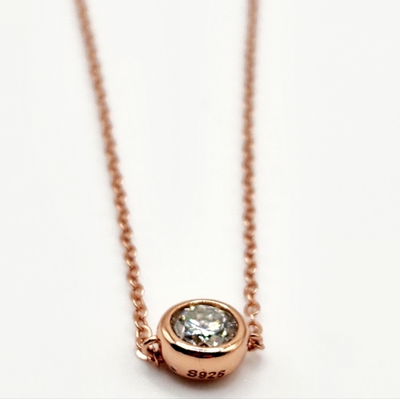 Dainty Rose gold Moissanite Bracelet - Picture 9 of 9